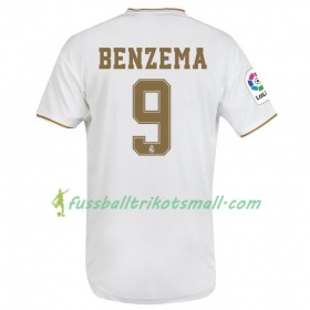 Fußballtrikots Real Madrid Karim Benzema 9 2019-2020 Kurzarm Heimtrikotsatz kaufen